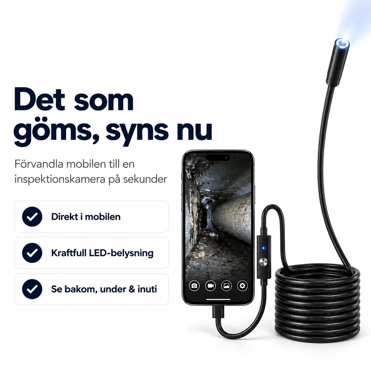 ArcticProbe™ - Se problemet själv innan du betalar för det.
